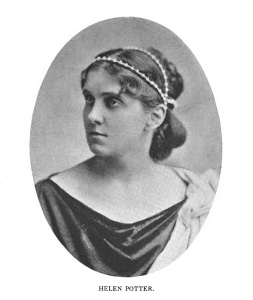 Helen Potter as something close to herself, the frontispiece in Helen Potter's Impersonations 