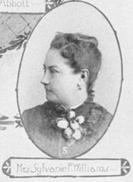 Sylvanie Francoz Williams (1847-1921), President of Phyllis Wheatley Club, New Orleans